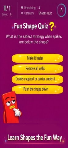 Save the Shapes: Quiz Coloring screenshot