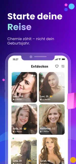 Ältere Frauen, jüngere Männer iPhone screenshot 2