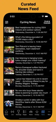 Tour Tracker Pro Cyclingのスクリーンショット（9/10）