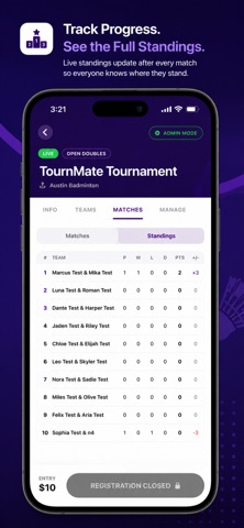 TournMate Screenshot 2 of 7