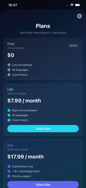 Eco: Live Translate Captions screenshot 3