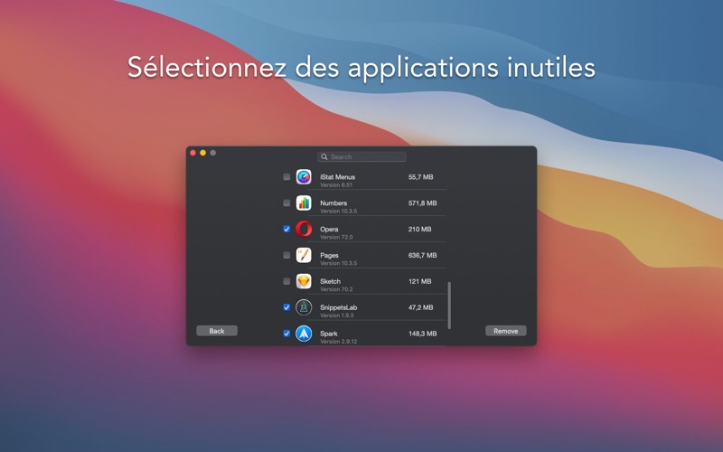 Screenshot #3 pour désinstaller sensei pro