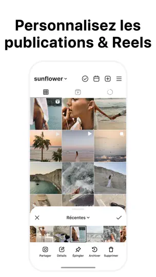 Capture d'écran de My Feed・Preview Pour Instagram sur iPhone 3