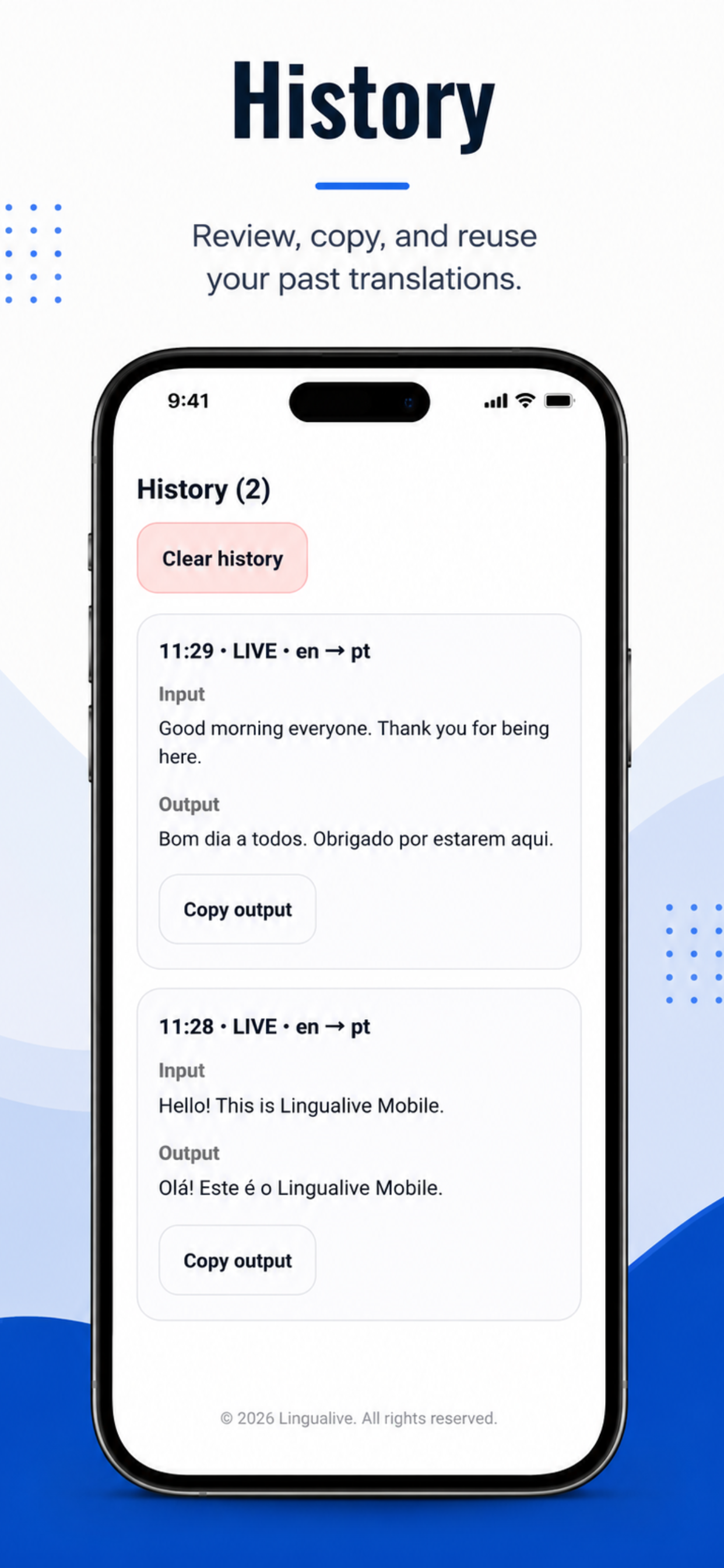 Lingualive app screenshot 6