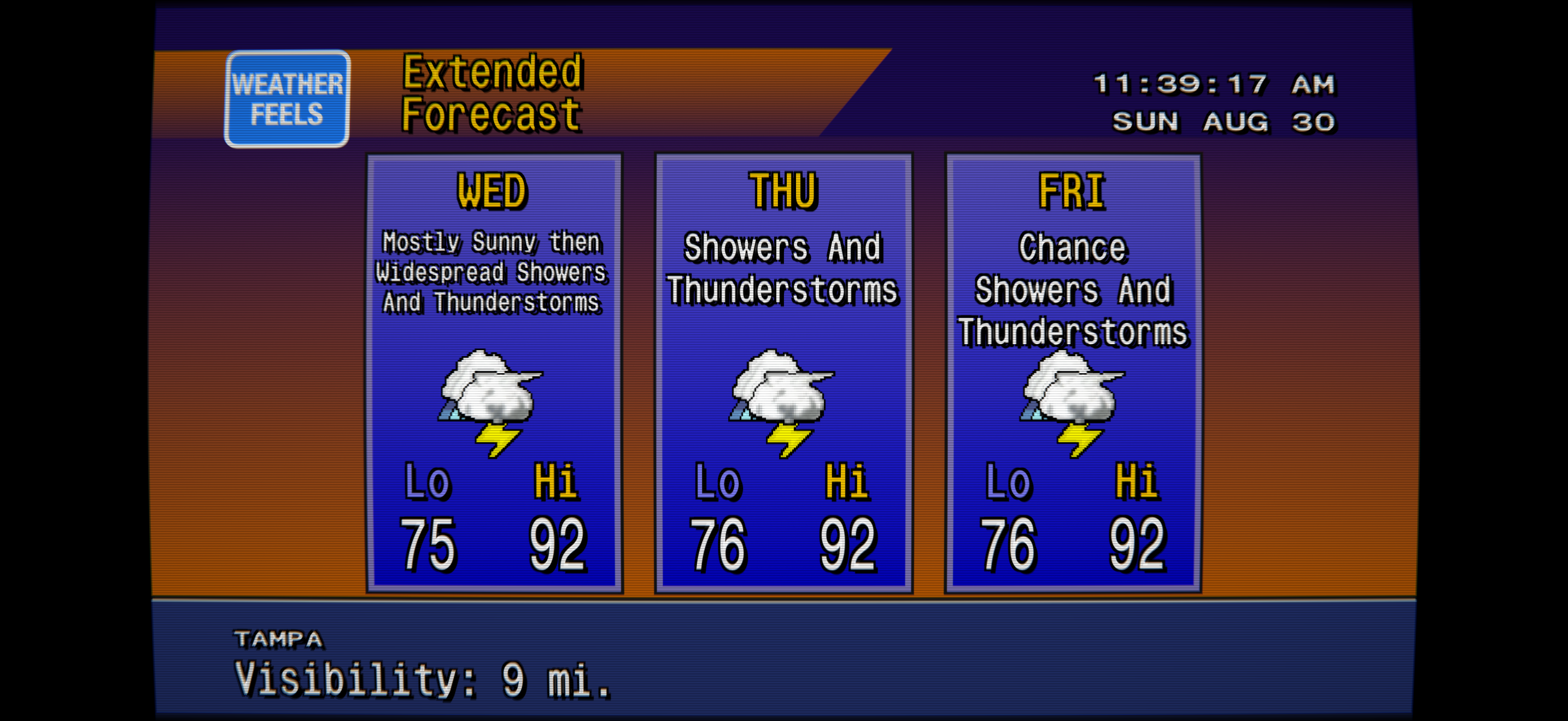 weatherfeels screenshot 3