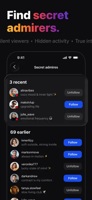 Followers & Unfollowers + screenshot 3