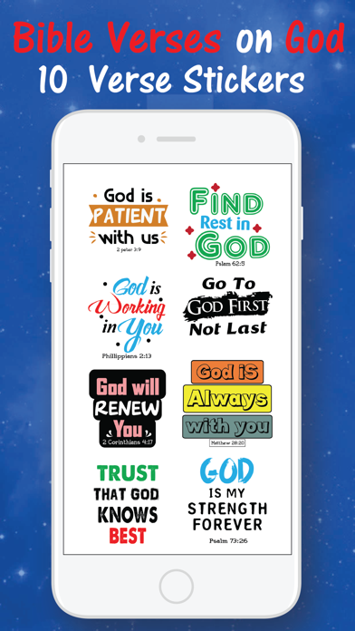 Christian Emoji-Bible Stickers Screenshot