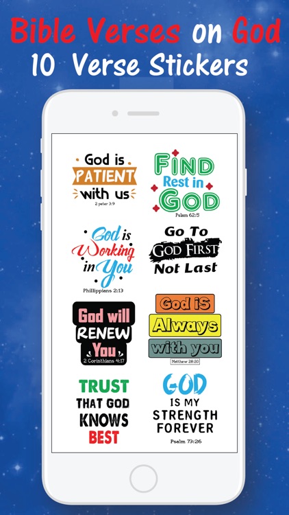 Christian Emoji-Bible Stickers