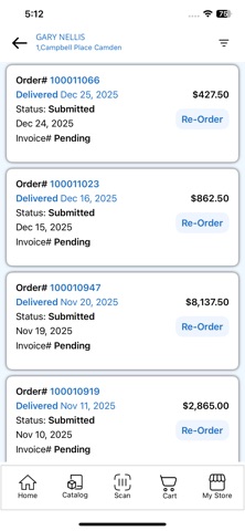 Pallet Customer Portal Screenshot 3 of 3