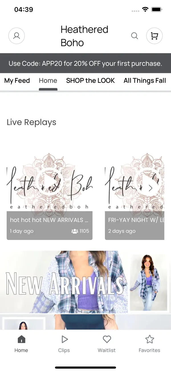 Screenshot #1 pour Heathered Boho