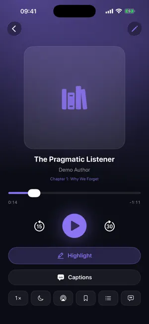 Recall — Learn from Audiobooks screenshot 4