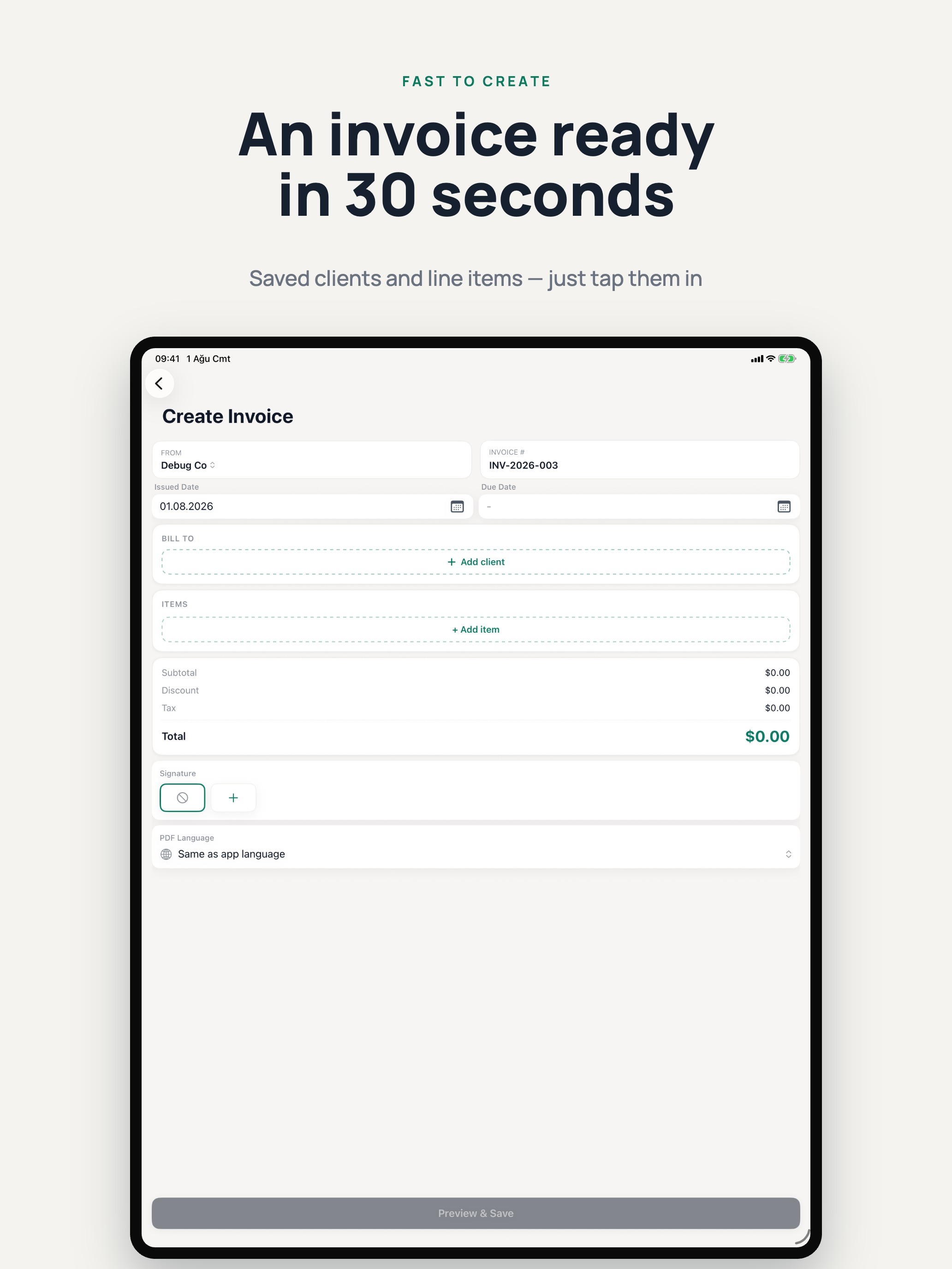 Simple Invoice Studio Pro screenshot 12