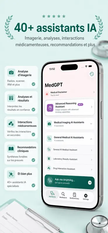 Med GPT: Assistant médical IA screenshot 2 of 8