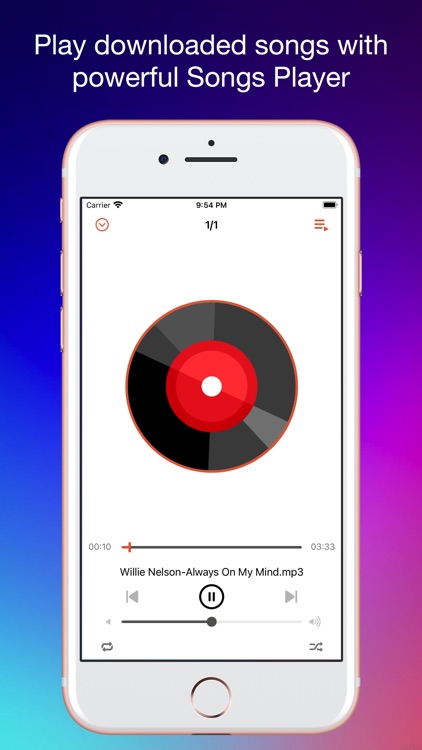 Audio Player for Offline Music screenshot-3