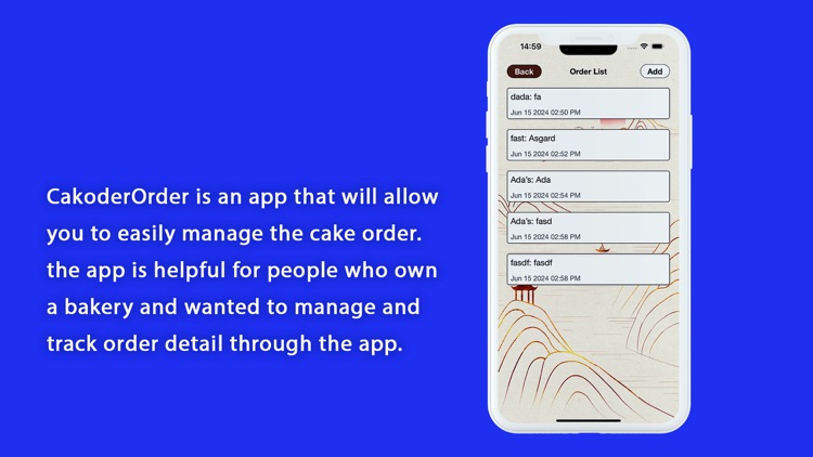 CakoderOrder