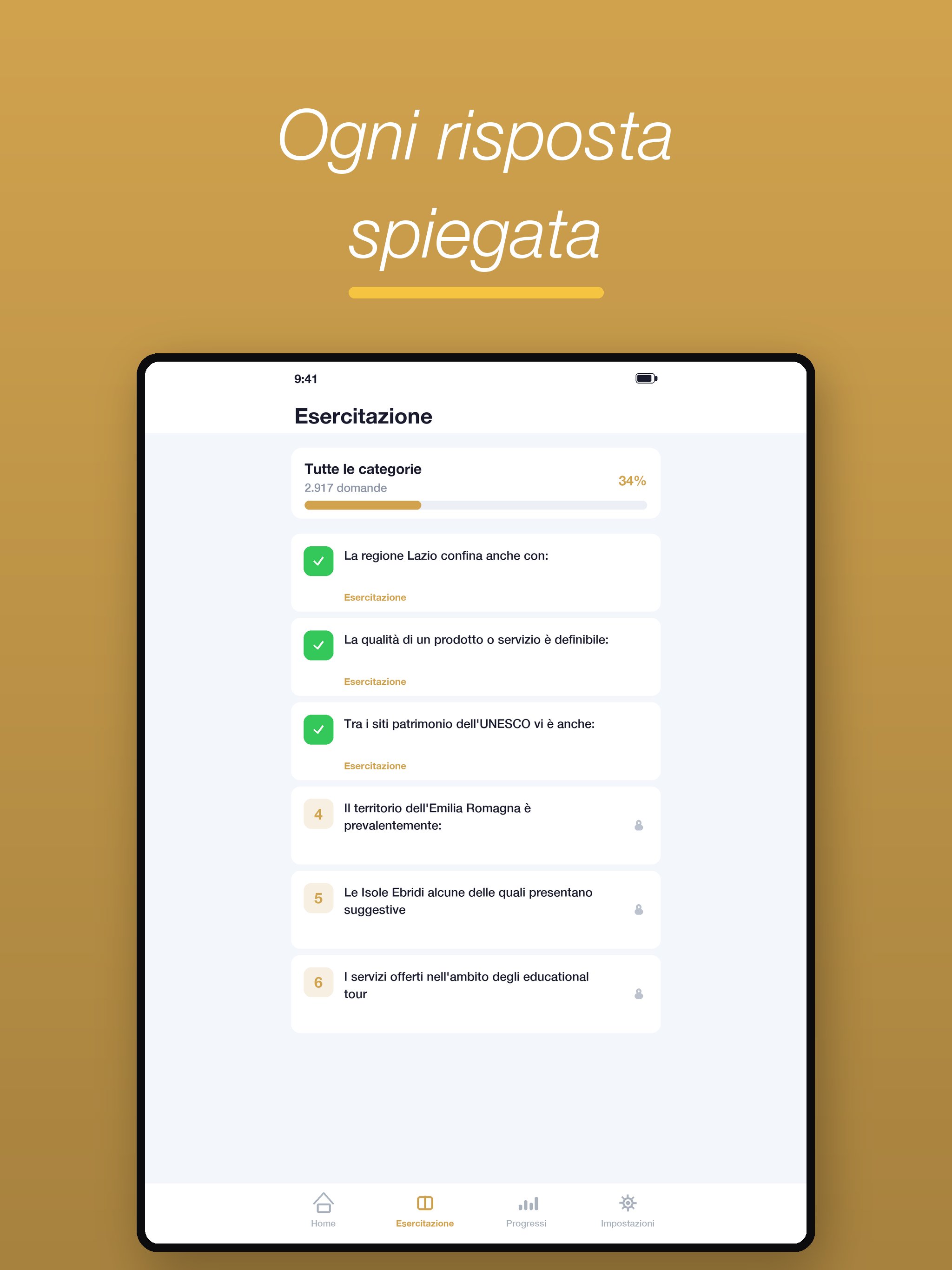 Quiz Accompagnatore Turistico screenshot 9