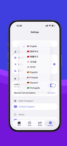 FocusLock - Smart App Lock iPhone screenshot