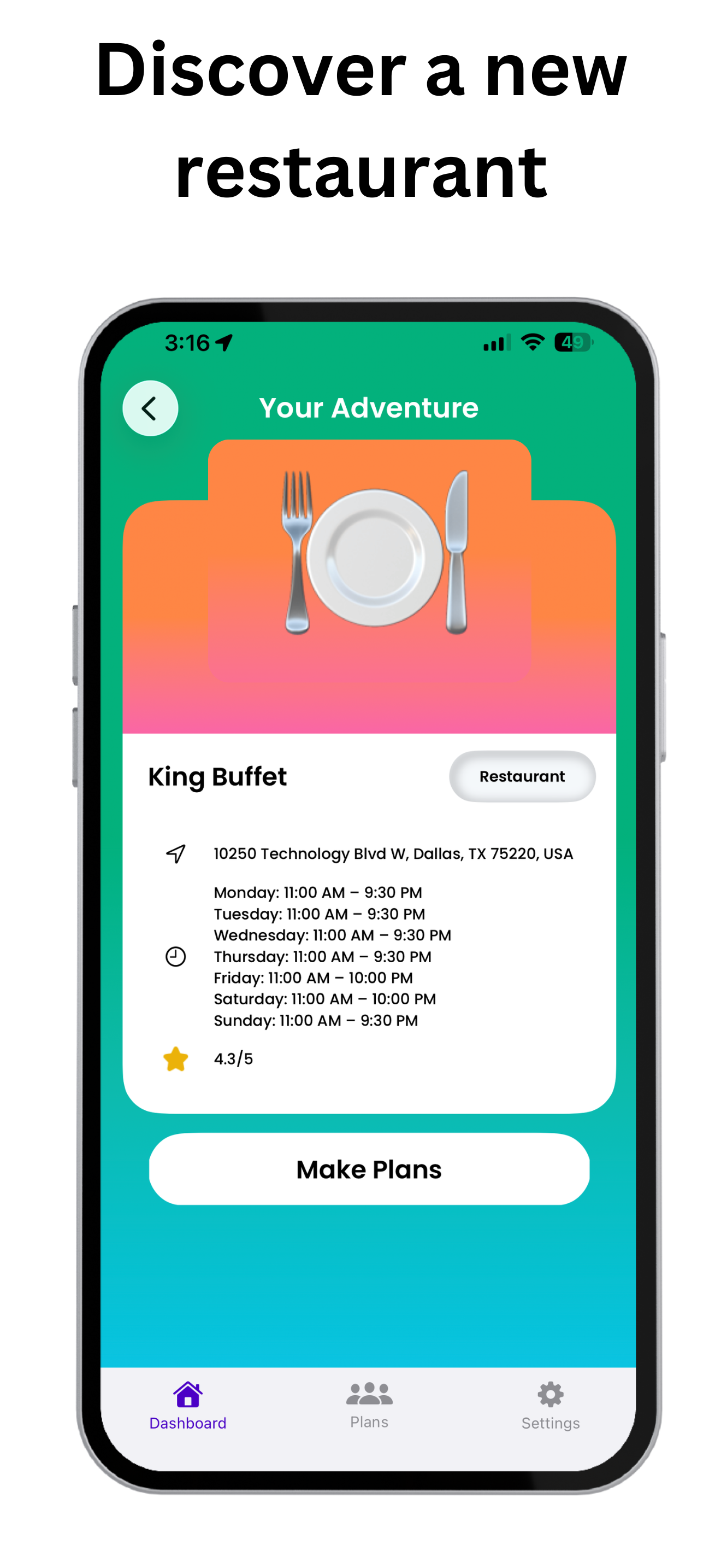 Nxtventure - Plans Made Easy