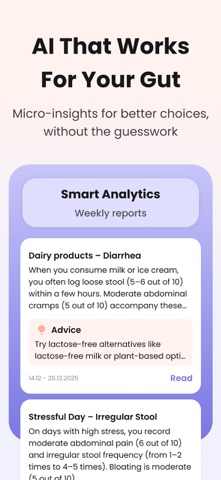 GutWise - Smarter IBS tracking Screenshot 2 of 6