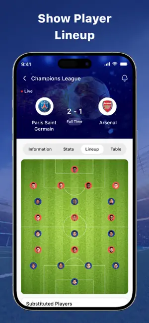 Live Scores: Football Match screenshot 4