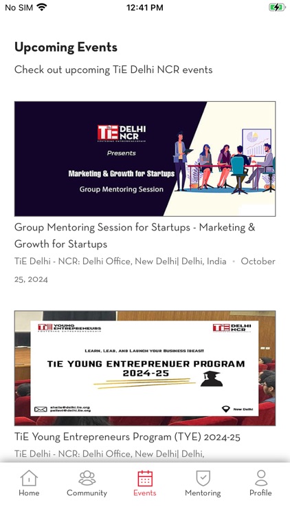 TiE Delhi NCR screenshot-3