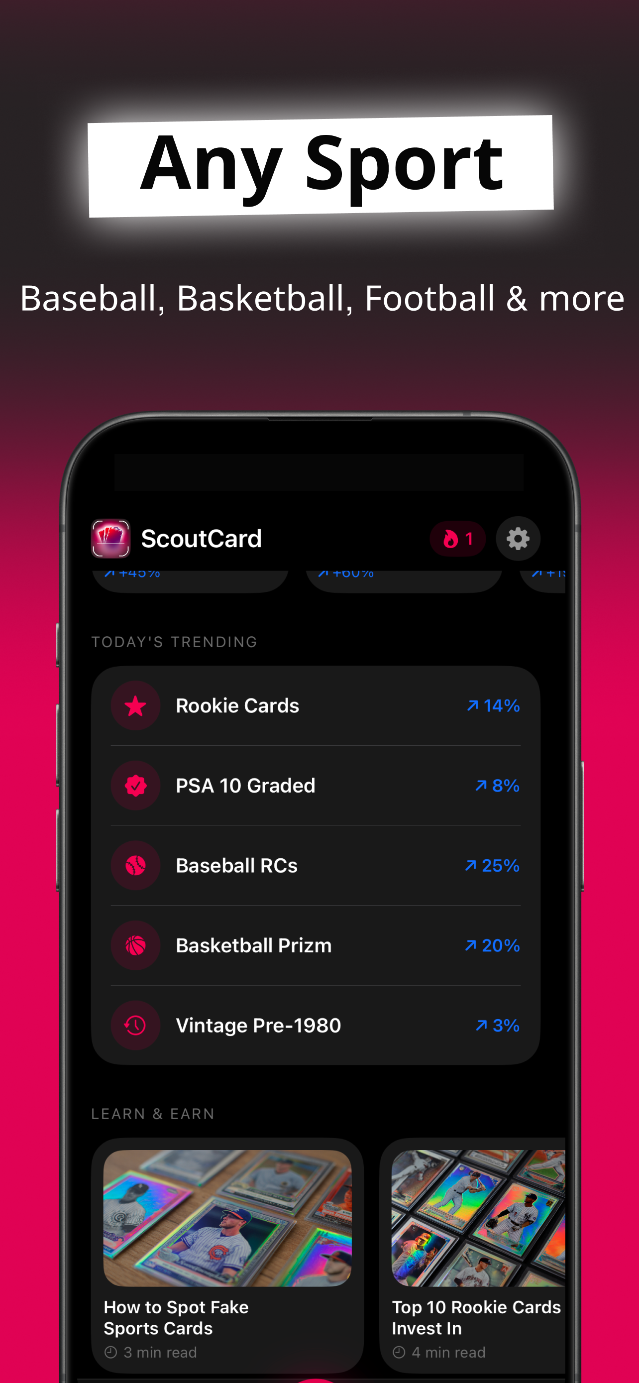 Sports Card Scanner: ScoutCard screenshot 8
