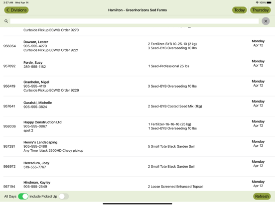 Screenshot #5 pour BigYellowBag Curbside