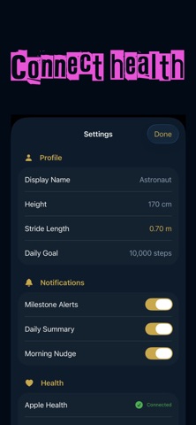 Step Orbit: Walking Tracker Screenshot 2 of 3