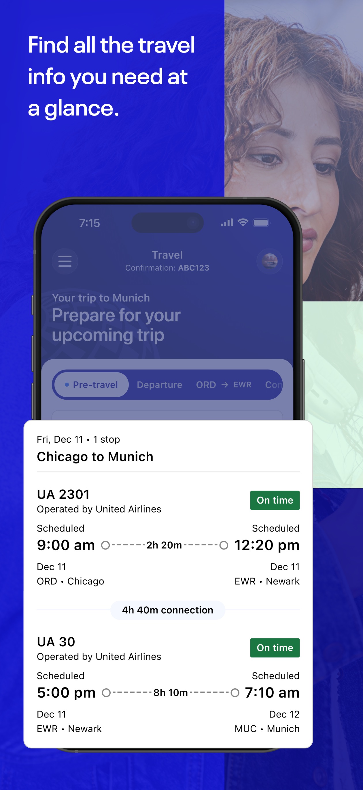 United Airlines screenshot 1