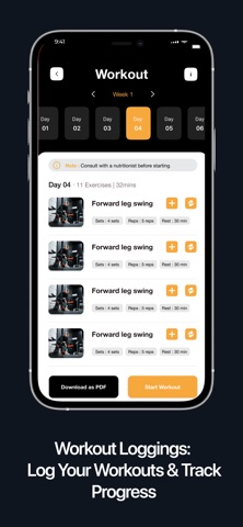 Seven Training screenshot