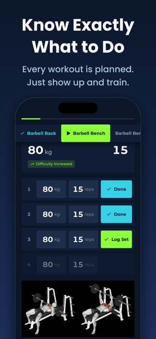 MoveIron: Workout Progression Screenshot 2 of 7