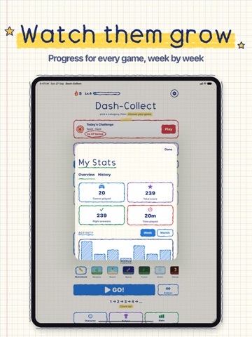 Math Dash: Kids Learning Games iPad screenshot