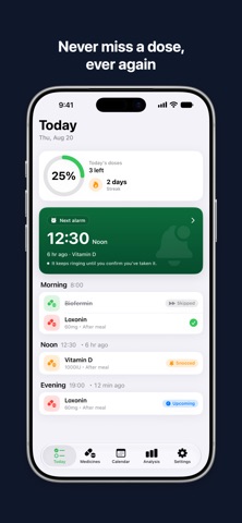 DoseAlarm: Medication Reminder Screenshot 2 of 9