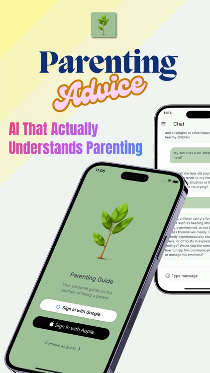 Parenting Advice App