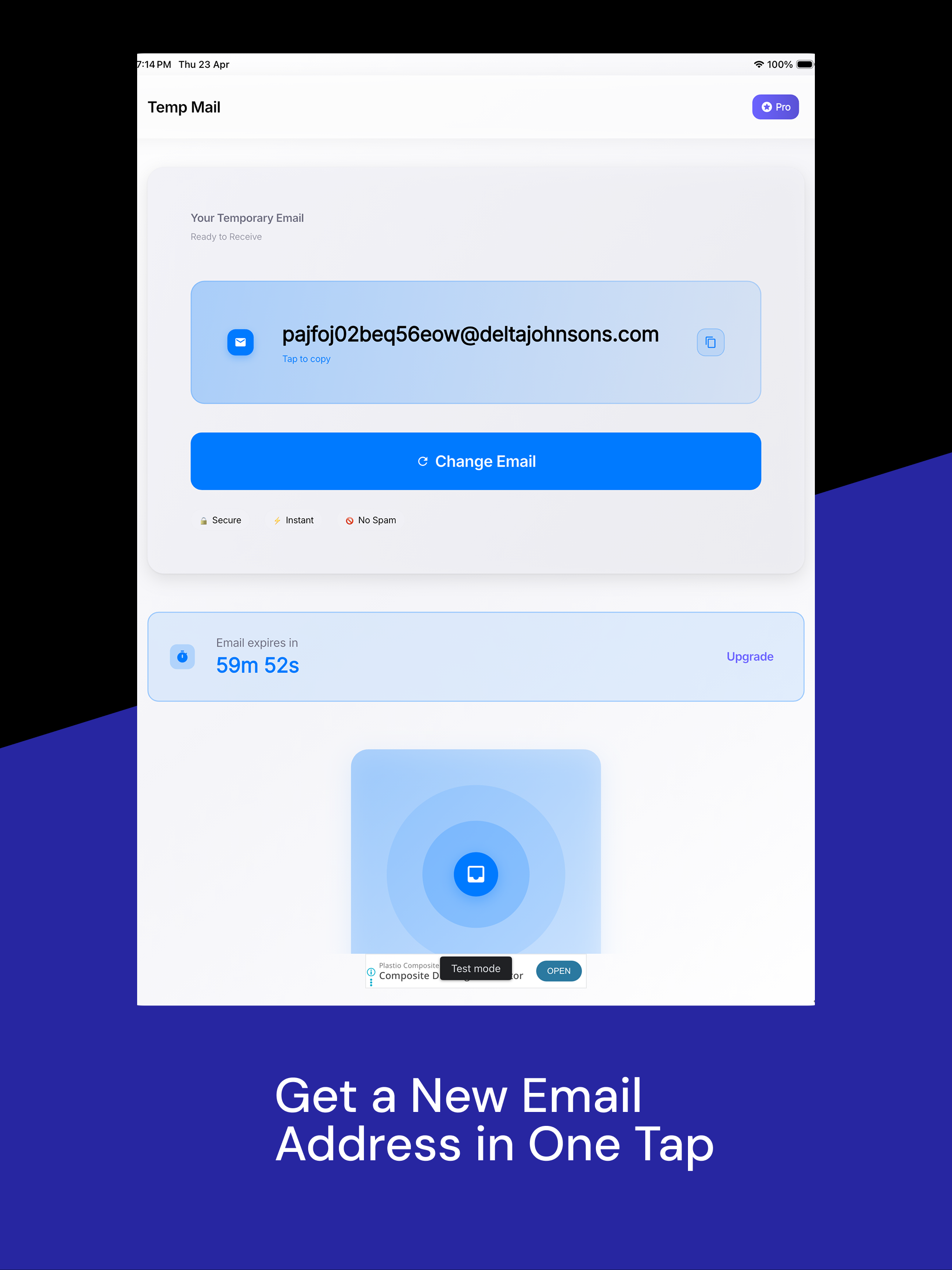 Temp Mail — Temporary Email