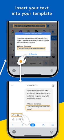 Bear - AI Keyboard iPhone screenshot