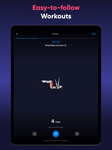 hers: Workouts & Nutrition iPad screenshot