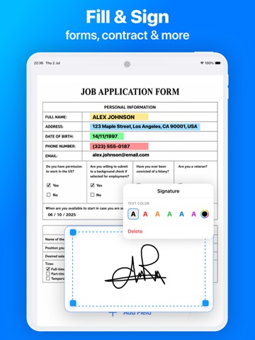 QuickTools: PDF & File Manager iPad screenshot