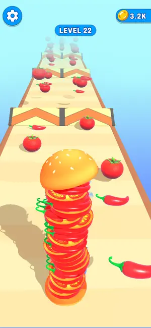Burger Cannon: Cooking Run screenshot 3