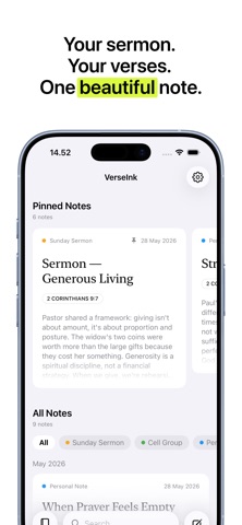 VerseInk screenshot