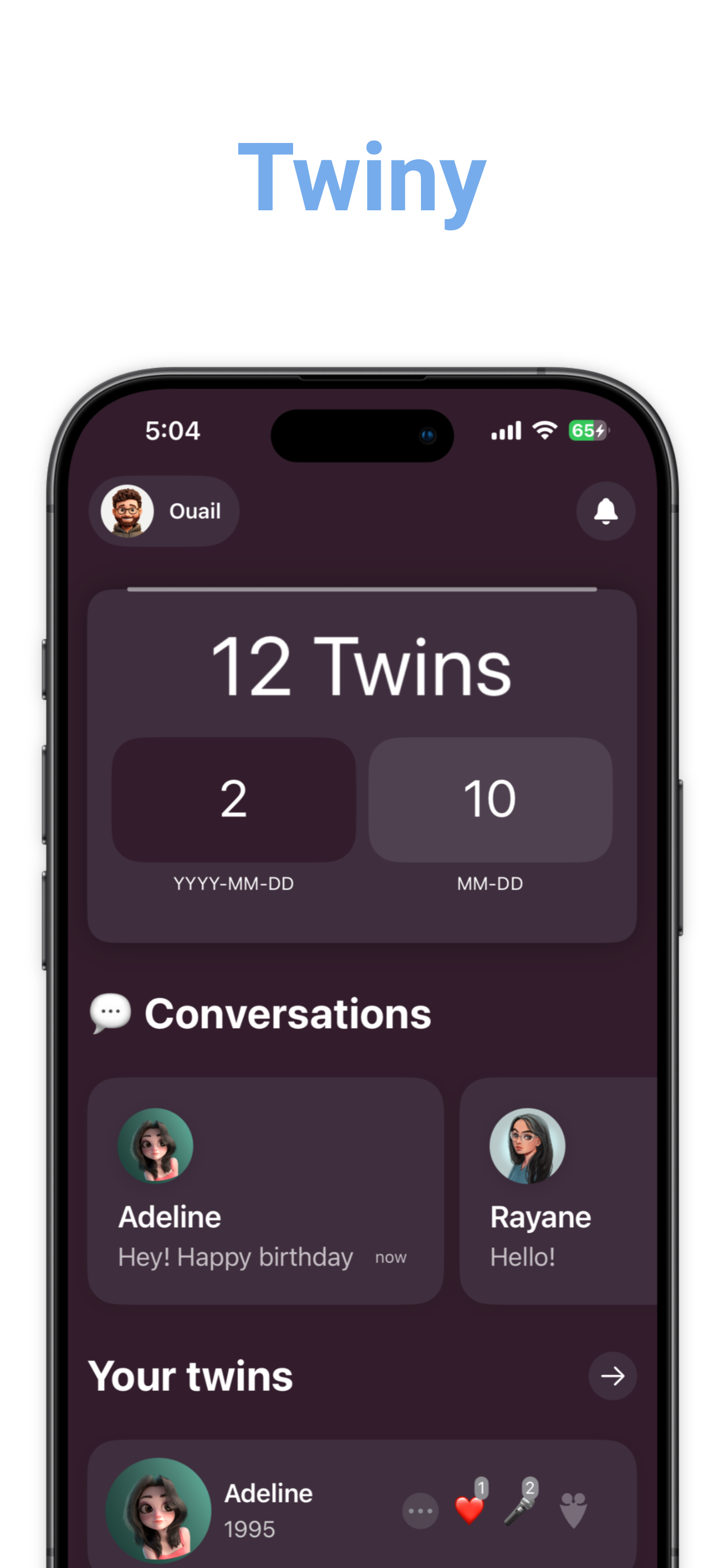 Twiny - Find your twins