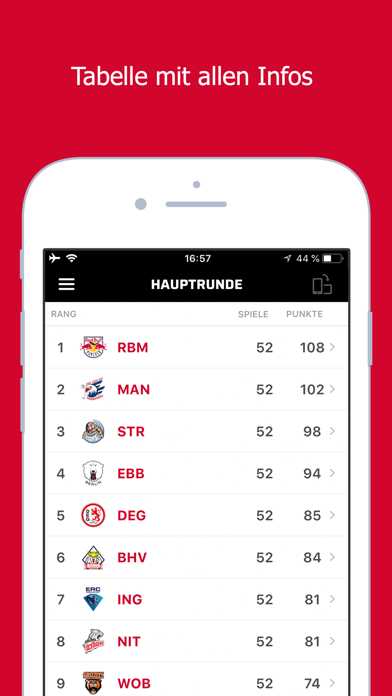 Deutsche Eishockey Liga Screenshot