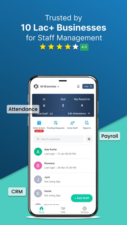 SalaryBox- Attendance, Payroll