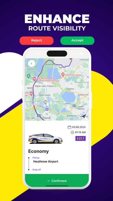 Tappaxi Driver Screenshot