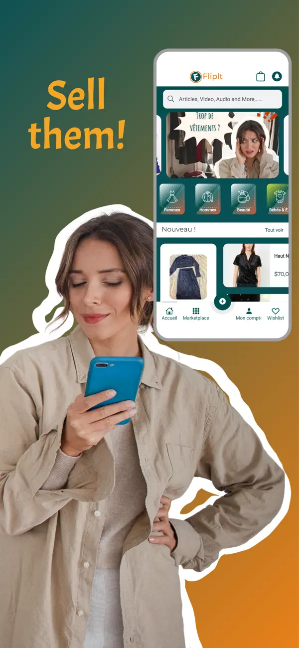 Screenshot #2 pour Flipit - Preloved Marketplace