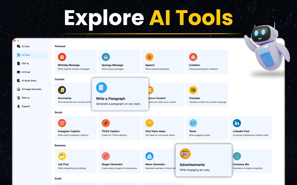 #2. AI Chatbot Assistant • Ask AI (macOS) 来自: Faisal Mehmood