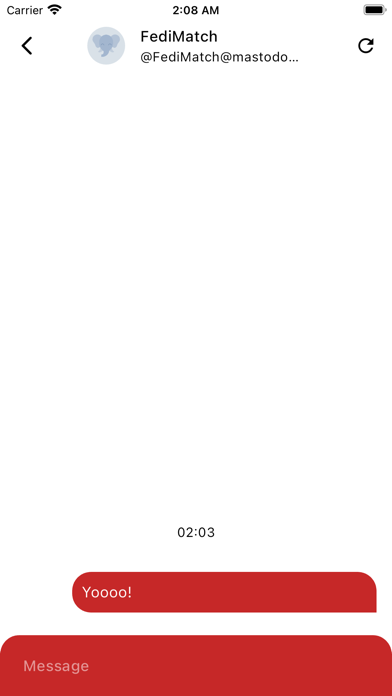 FediMatch Screenshot