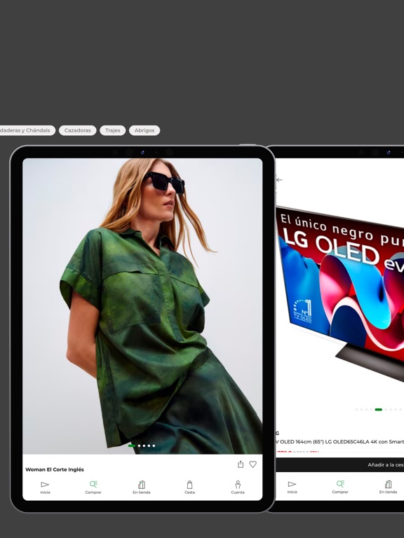 El Corte Inglés iPad screenshot 6 - Shopping app