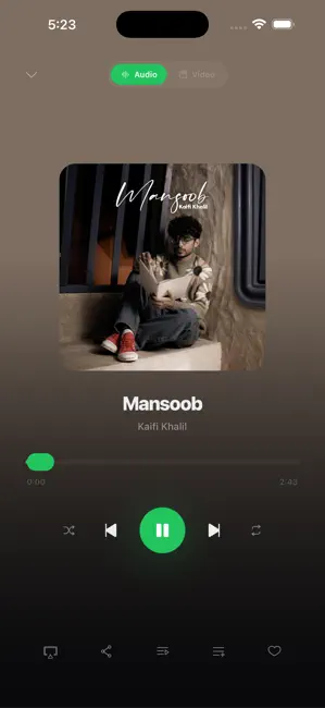 e Sound : Music Songs Videos iPhone screenshot 2