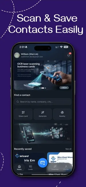 CardNet: Digital Business Card screenshot 2